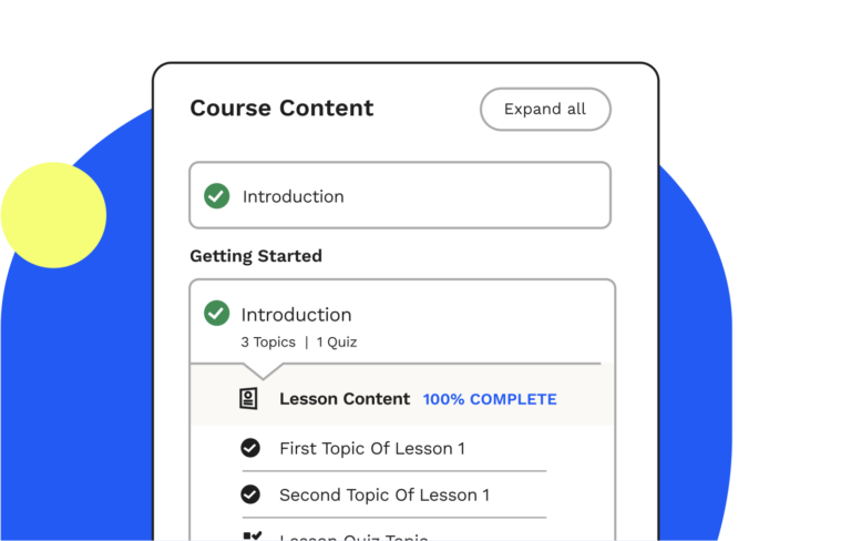 Build Your First Course
